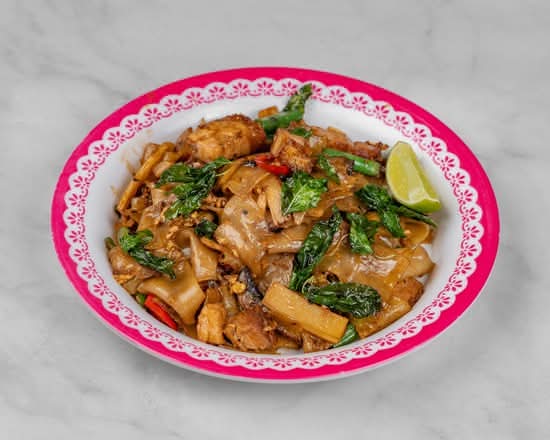 Pad kee mao moo krob (ขี้เมาหมูกรอบ)